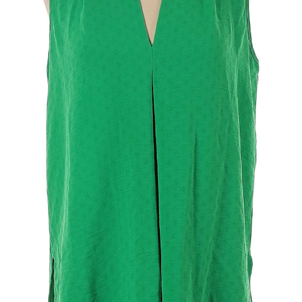 NWT Green Sleeveless Blouse (S)